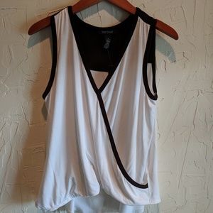 BNWT White House Black Market Draped Blouse